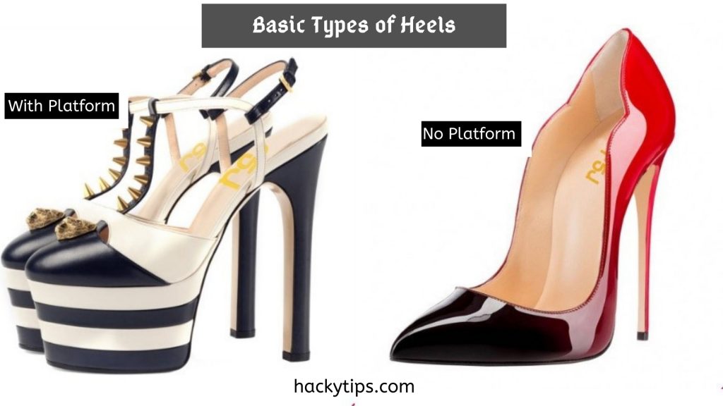 no platform heels