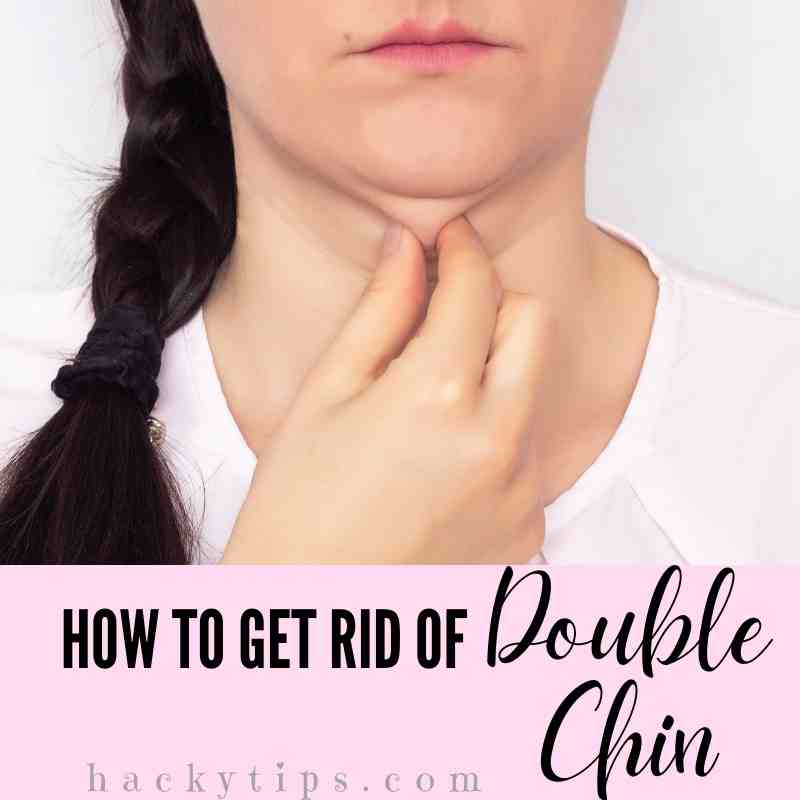 how to get rid of double chin